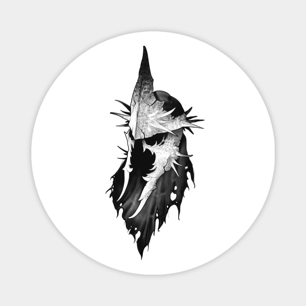 Witch-king of Angmar helmet Magnet by Boris6666